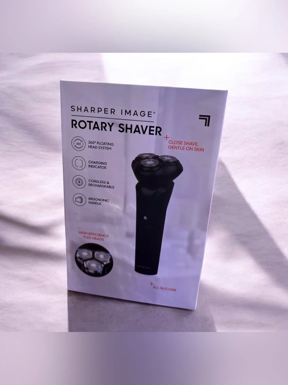 NIB Sharper Image Men's Electric Rotary Shaver